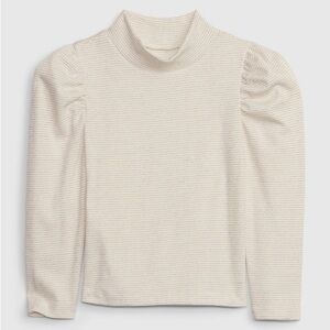 GAP Toddler Cream Puff Sleeve Rib Collared Shirt (3T)